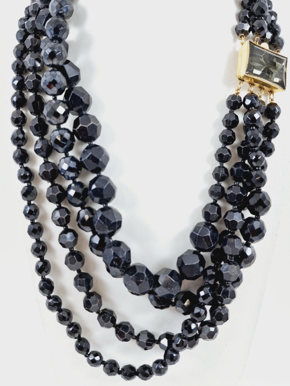 Hattie Carnegie Vintage Beaded Mid-Century Necklace